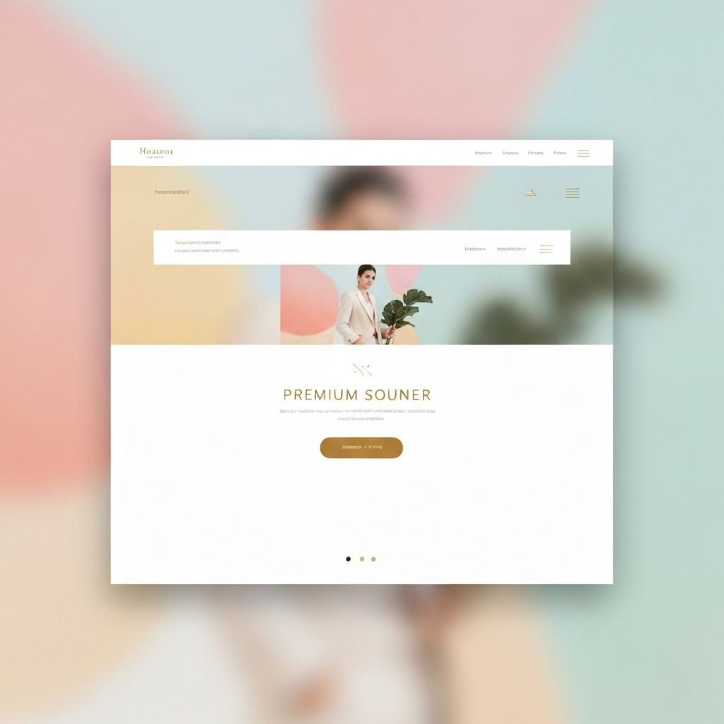 Modern website design